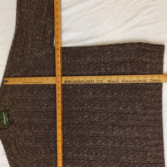 Vintage Eddie Bauer Chunky Wool Crewneck Medium - Picture 6 of 11